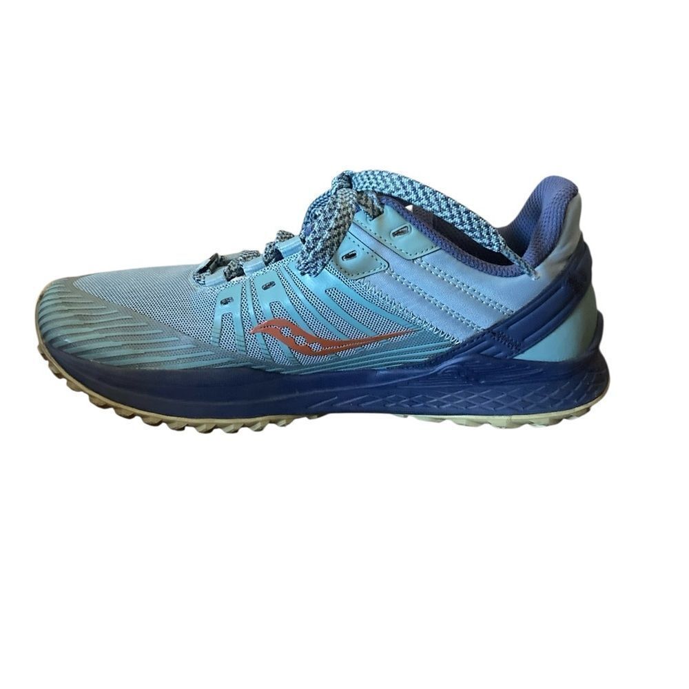 Saucony Women's Size 8 Athletic Shoes in Blue and White - Picture 7 of 12